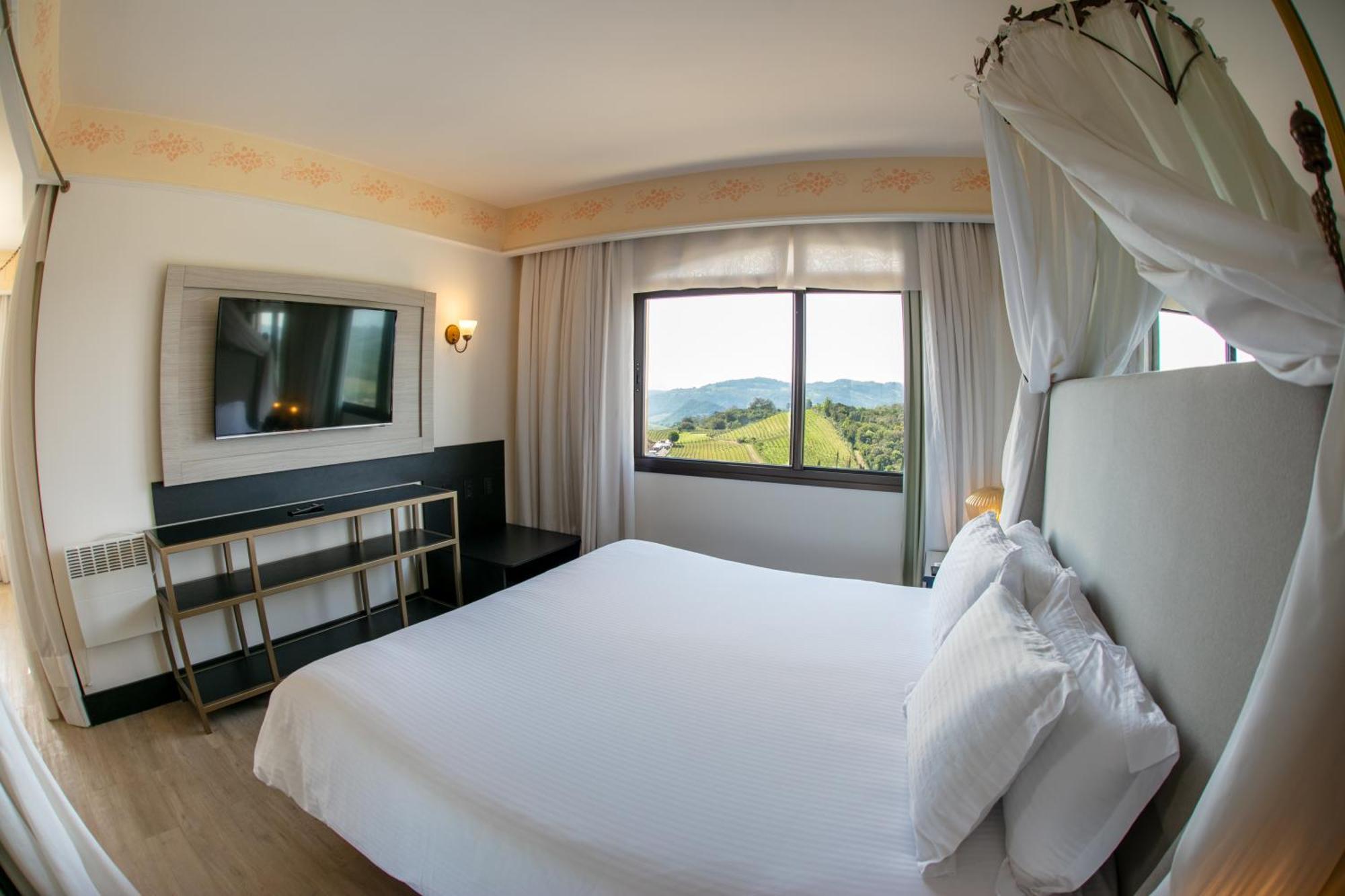 Spa Do Vinho Condominio Vitivinicola Bento Gonçalves Exterior foto A bedroom at the hotel